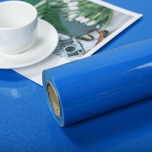 宝蓝色防水即时贴自粘幼儿园学生宿舍不干胶墙纸自粘纯色装饰贴纸