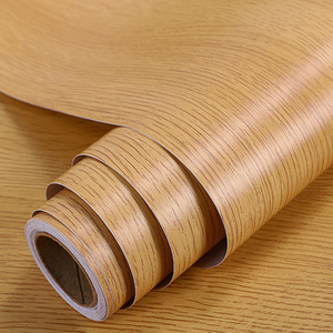 贴纸衣柜子桌面装饰墙纸防水原木门色自粘家具翻新自贴皮4人付款15