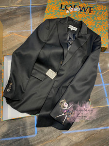 loewe/罗意威2021秋季新款男士休闲商务西服双扣西装外套上衣