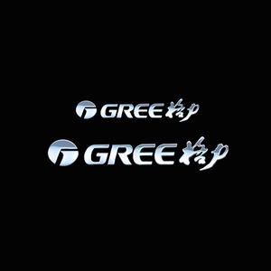 gree格力logo标志金属贴空调 冰箱 热水器标签标贴商标贴纸装饰贴