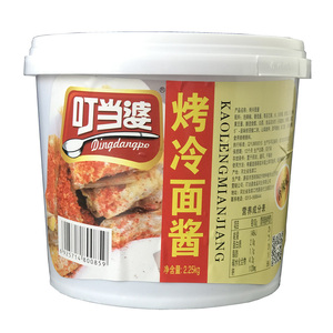 叮当婆烤冷面酱料烤冷面专用酱料桶装秘制风味酱原味酱4.5斤商用