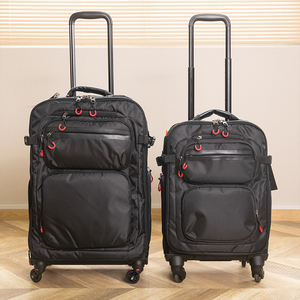 出口日本多功能可背旅行箱双肩背包登机行李箱干湿分离电脑相机包