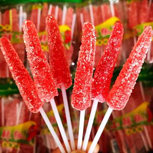 80后怀旧零食辣椒糖怀念童年儿时90后小卖部棒棒糖形状糖老式糖果