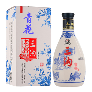 三沟老窖青花38度500ml*1瓶浓香型白酒