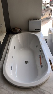 kaldewei德国卡德维水气泡按摩嵌入式浴缸113-aqua-eco