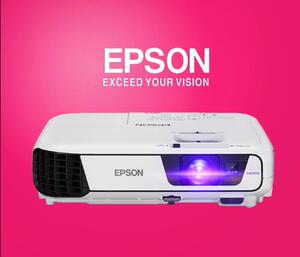 epson爱普生cb-s04e投影仪家用办公教学1080p高清投影机便携包邮