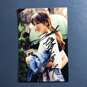 坂井泉水亲笔签名6寸照片 sakai izumi mm