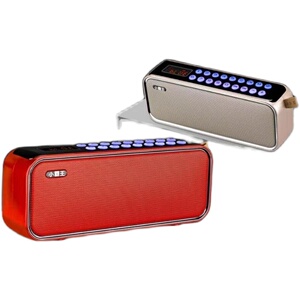 subor/小霸王 d92蓝牙音箱fm广播收音机数字点歌音乐播放器