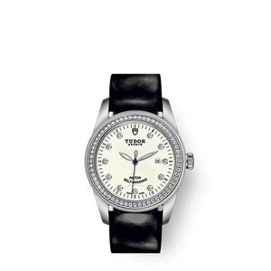 Tudor 53020-0086 帝舵瑞士手表自动机械女式黑色皮带经典款甜美