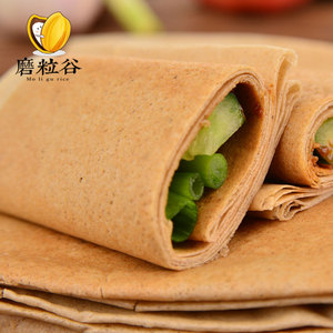磨粒谷 东北煎饼杂粮大枣味手工大煎饼果子软薄好吃吉林蛟河特产