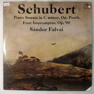 匈牙利钢琴家sandor falvai 舒伯特 奏鸣曲op90 4首即兴曲 黑胶lp
