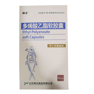 禹王 多烯酸乙酯软胶囊 0.25g*90粒*1瓶/盒wf