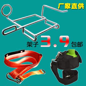 电动扳手支架挂架扳手腰包电池包黄背带铁架子工友扳手铁支架