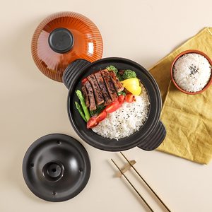 厨夫人微压锅陶瓷锅耐高温柴火饭煲仔饭家用煲汤煤气灶沙锅明火