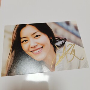 刘雯亲笔签名照同款写真周边珍藏纪念品送生日礼物六寸