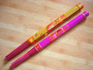 烧香拜佛供佛品全家福供香37cm清香贡香火60支祭祀敬神