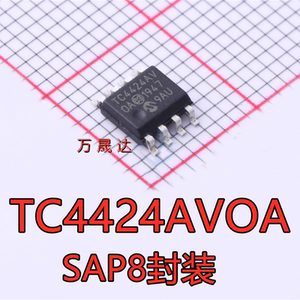 tc4424 tc4424av tc4424avoa 贴片sop8 mosfet双路驱动器芯片ic