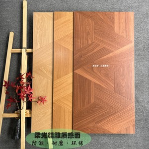 广东原木木纹瓷砖600x1200客厅卧室餐厅柔光精雕仿实木地板砖
