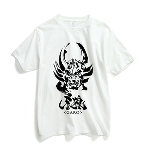 牙狼garo短袖t恤同款衣服动漫周边夏纯棉t恤 骑士黄金冴岛钢牙