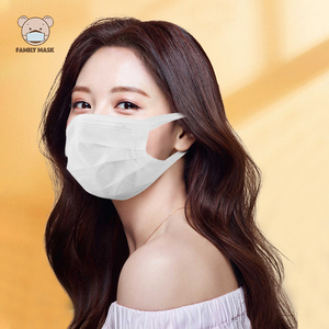 明星口罩白色