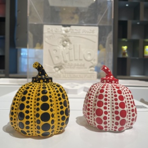 无现货【d7 art】草间弥生yayoi kusama南瓜波点 雕塑摆件 衍生品