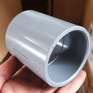 cpvc直接塑料水管110接头管箍二通短管套管upvc管件化工25直接头