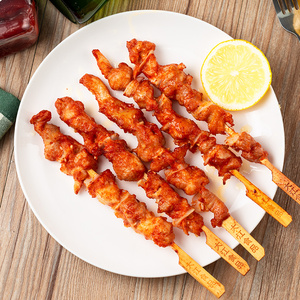 大江骨肉相连烧烤串冷冻半成品400g*4包生鲜鸡肉串鸡油炸小吃