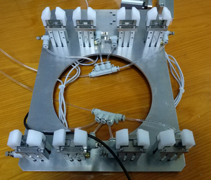 注塑机机械手治具六轴机器人抓手取出治具水口料头治具