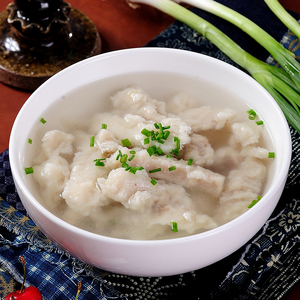 尚干鱼滑福建老字号福州特产鲨鱼滑传统小吃火锅丸子食材400g*2袋