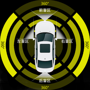 创讯行车记录仪360全景倒车影像汽车摄像头车载导航监控辅助系统