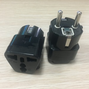 wd-9德标转化插头欧标泰国韩国越南印尼巴厘岛欧洲电源转换器插座