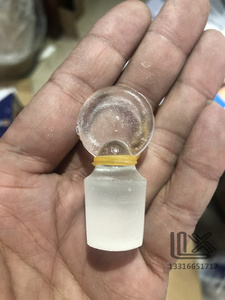 扁头 10 12 14 19 24 29 实心塞 玻璃塞 标准磨砂口塞实验室