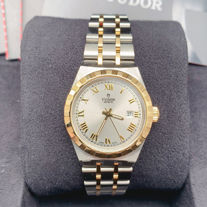 瑞士tudor帝舵皇家系列自动机械女士防水日历手表m28303-0001