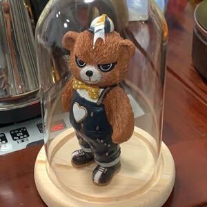 浪漫波比熊手办吃鸡波比熊吃鸡波比熊模型波比熊公仔玩偶生日礼物