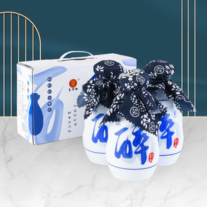 金丹阳黄酒 醉封缸酒 无添加30°礼盒300ml*3 高度数甜型糯米酿造