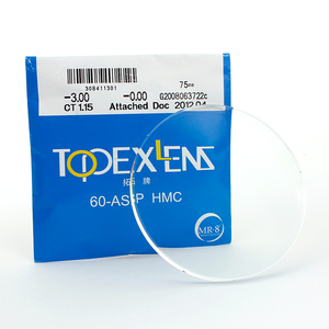 凯米拓牌1.60mr—8非球面加膜树脂镜片单位(片)