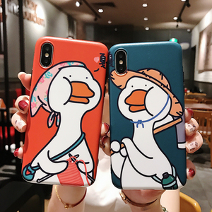 手机壳苹果xr大头鸭
