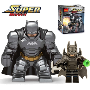 兼容乐高正义联盟绝版第三方重装蝙蝠侠超人猫女拼装积木人仔玩具