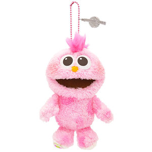 国内现货usj大阪环球影城限定 芝麻街甜饼怪 moppy 包挂 h17.5cm