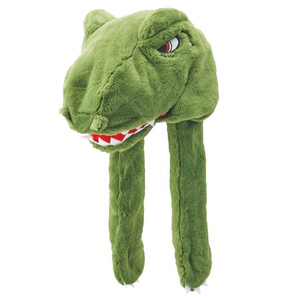 日本代购usj大阪环球影城侏罗纪公园恐龙玩偶帽子 头套可控制长嘴