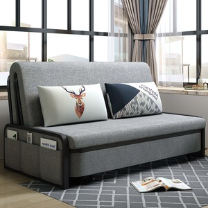 沙发床可折叠多功能推拉两用客厅小户型1.5米宽双人经济型网红款