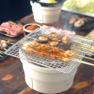 烤炉家用烧烤炉烧炭烤菜烤肉陶瓷户外木炭烤网考具日式韩式炭炉