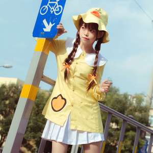 精英小黄鸭cos服同款衣服s刺激精学生战场套装吃鸡真人clb喉塞雷77