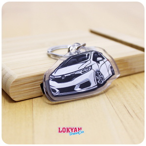 gk5卡通jdm钥匙扣