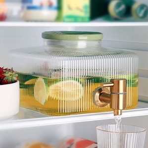 703人付款淘宝冷饮桶冰箱冷水壶带龙头凉水壶家用饮料桶夏天泡冷饮