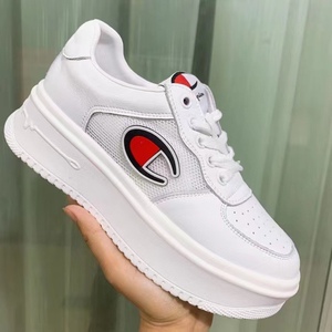 新品champion冠军小白鞋女板鞋2022夏季运动鞋小白鞋休闲平底鞋子