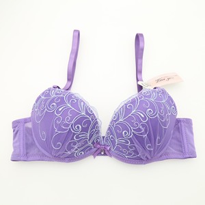 q-d5外贸日单geri*家 紫色 卷卷刺绣 文胸65cd70bdef75bcdef80ef