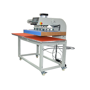 东莞尚成烫画机厂家直销店淘宝自动单工位抽拉式衣服压烫机40*60