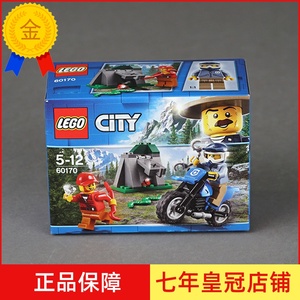 90卡酷积木商城淘宝lego乐高60170城市警察系列山地特警越野追逐