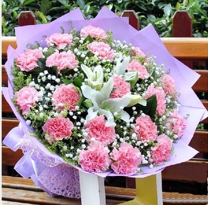 烟台鲜花速递教师节生日康乃馨同城配送芝罘莱山牟平莱阳海阳龙口